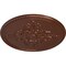 Ekena Millwork Milton Ceiling Medallion (Fits Canopies up to 7 7/8"), Hnd-Painted Copper Penny, 40 5/8"OD x 1 3/4"P CM40MICPS - alternate 4